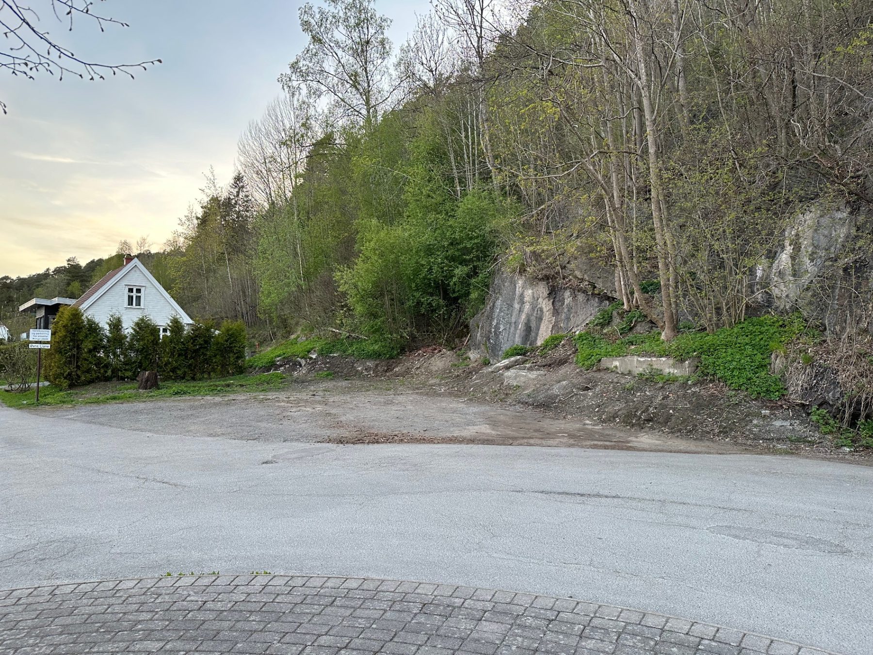 Tomten ved rundkjøringen